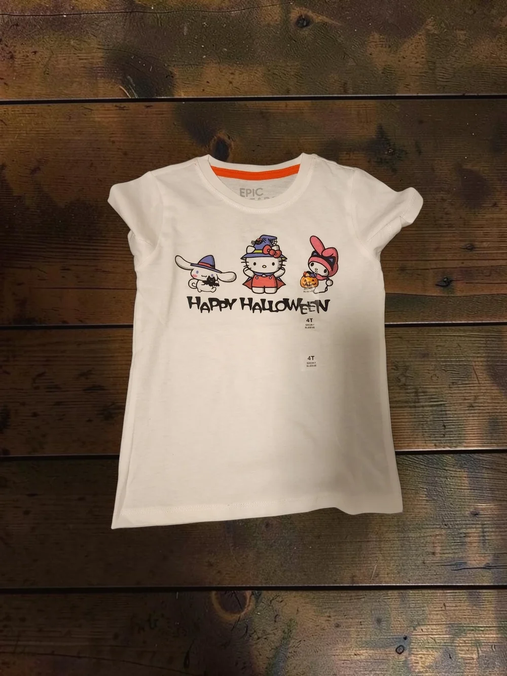 Hello Kitty Halloween White Kids T-Shirt - 2T